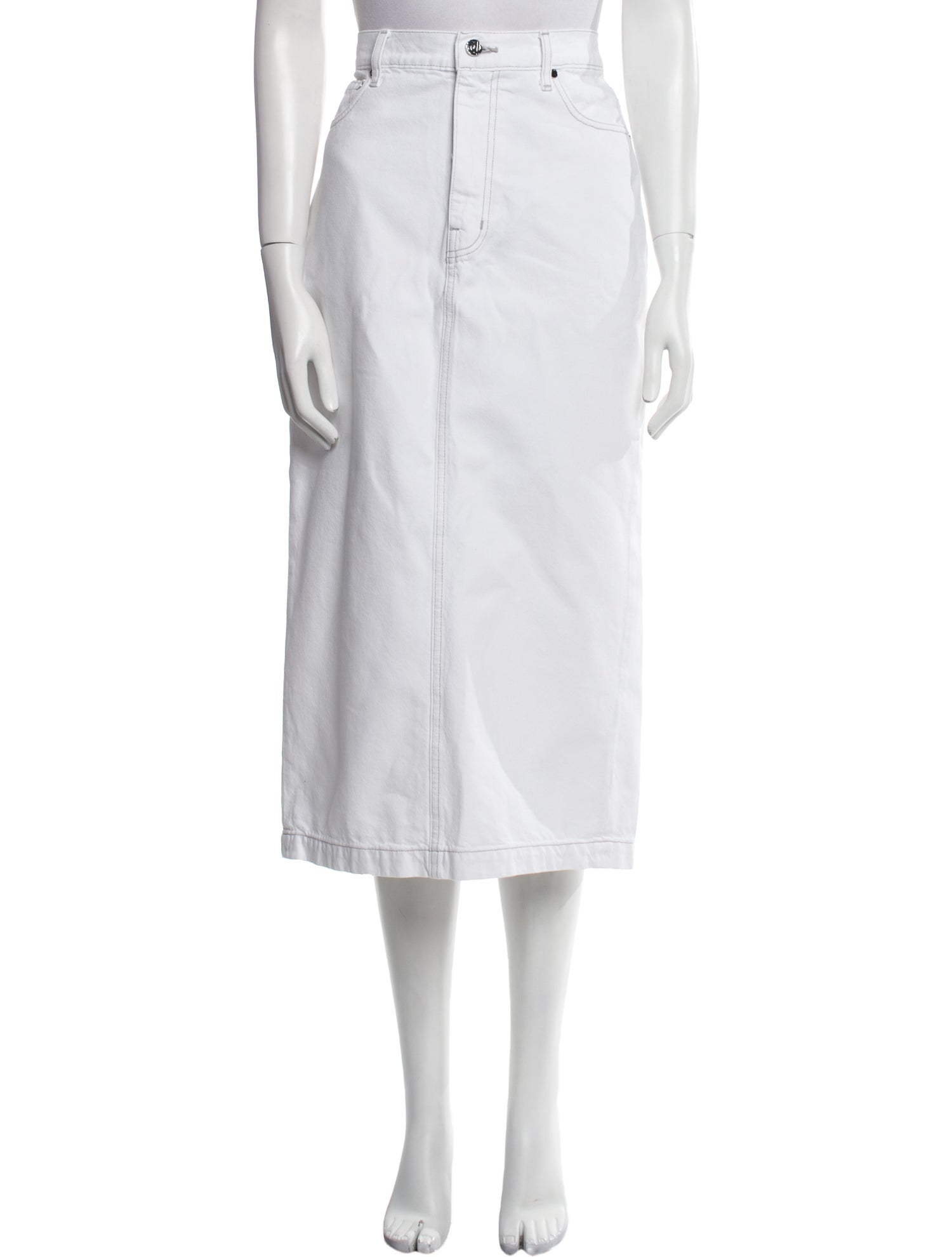 Derek Lam 10 Crosby Midi Length Skirt