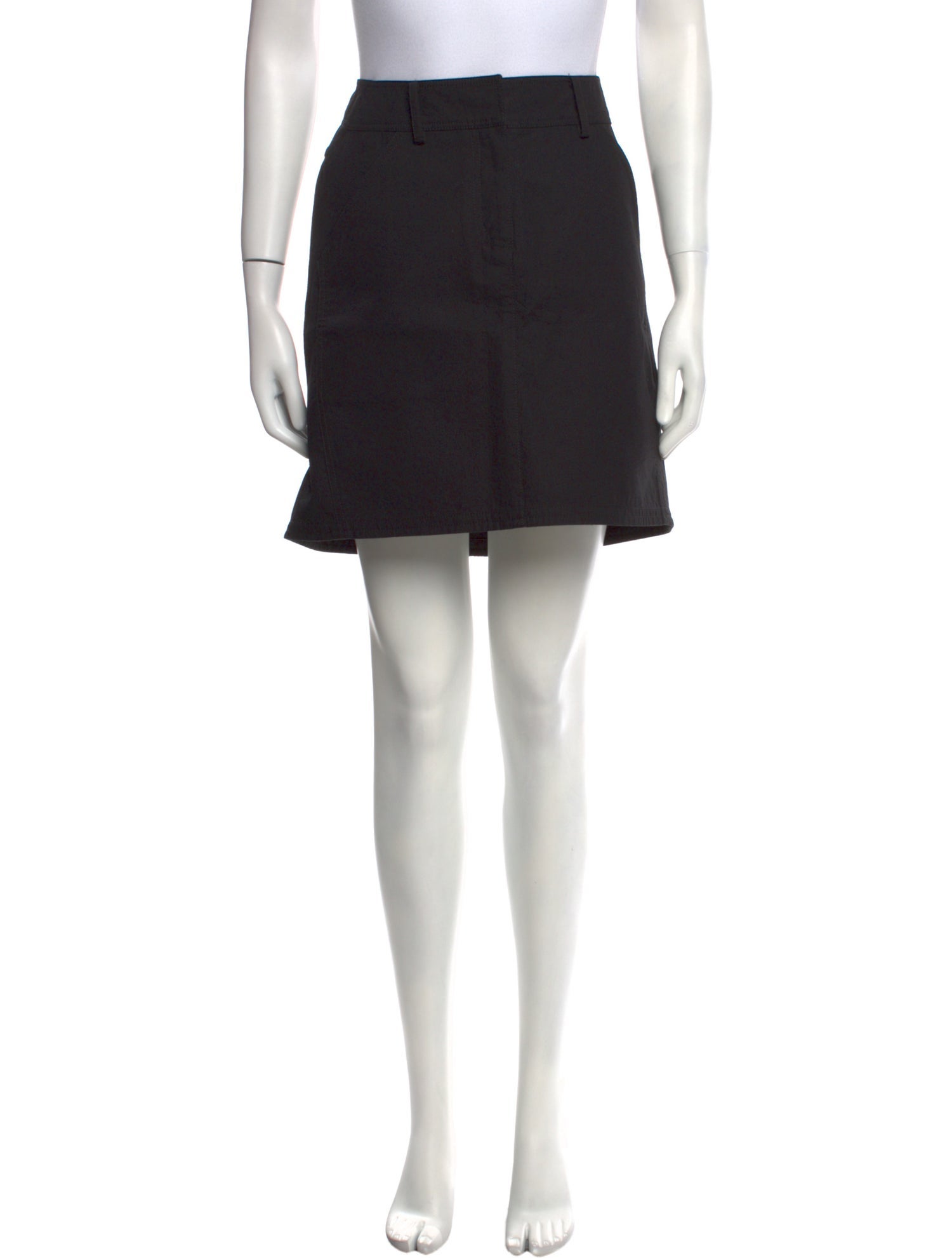 Derek Lam 10 Crosby Pleated Accents Mini Skirt
