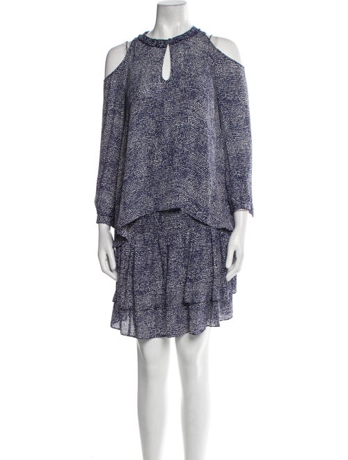 Derek Lam 10 Crosby Silk Polka Dot Print Dress Set