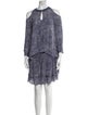 Derek Lam 10 Crosby Silk Polka Dot Print Dress Set