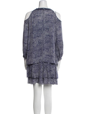 Derek Lam 10 Crosby Silk Polka Dot Print Dress Set