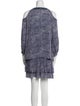 Derek Lam 10 Crosby Silk Polka Dot Print Dress Set