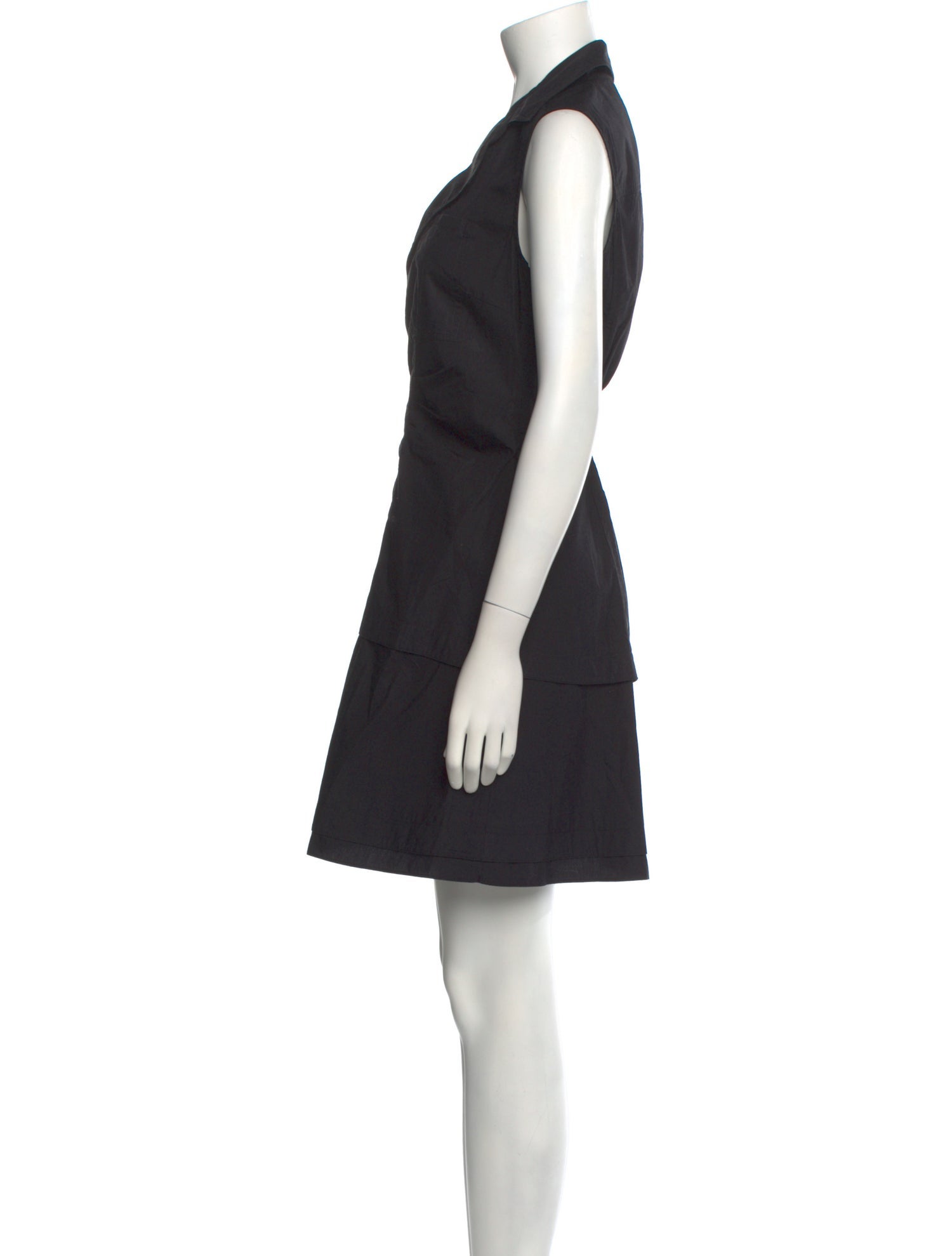Derek Lam 10 Crosby V-Neck Mini Dress