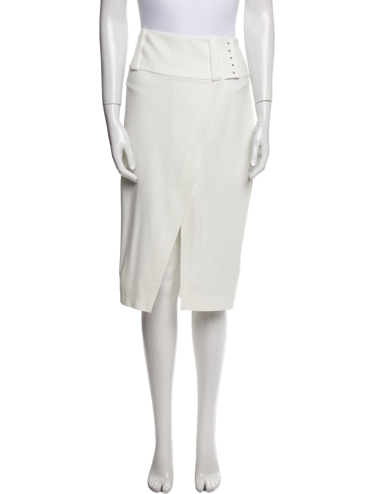 Derek Lam 10 Crosby Cutout Accent Knee-Length Skirt
