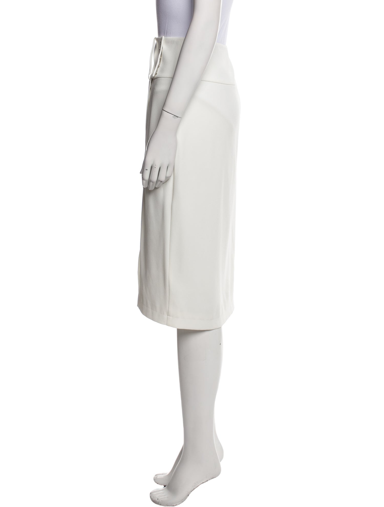 Derek Lam 10 Crosby Cutout Accent Knee-Length Skirt