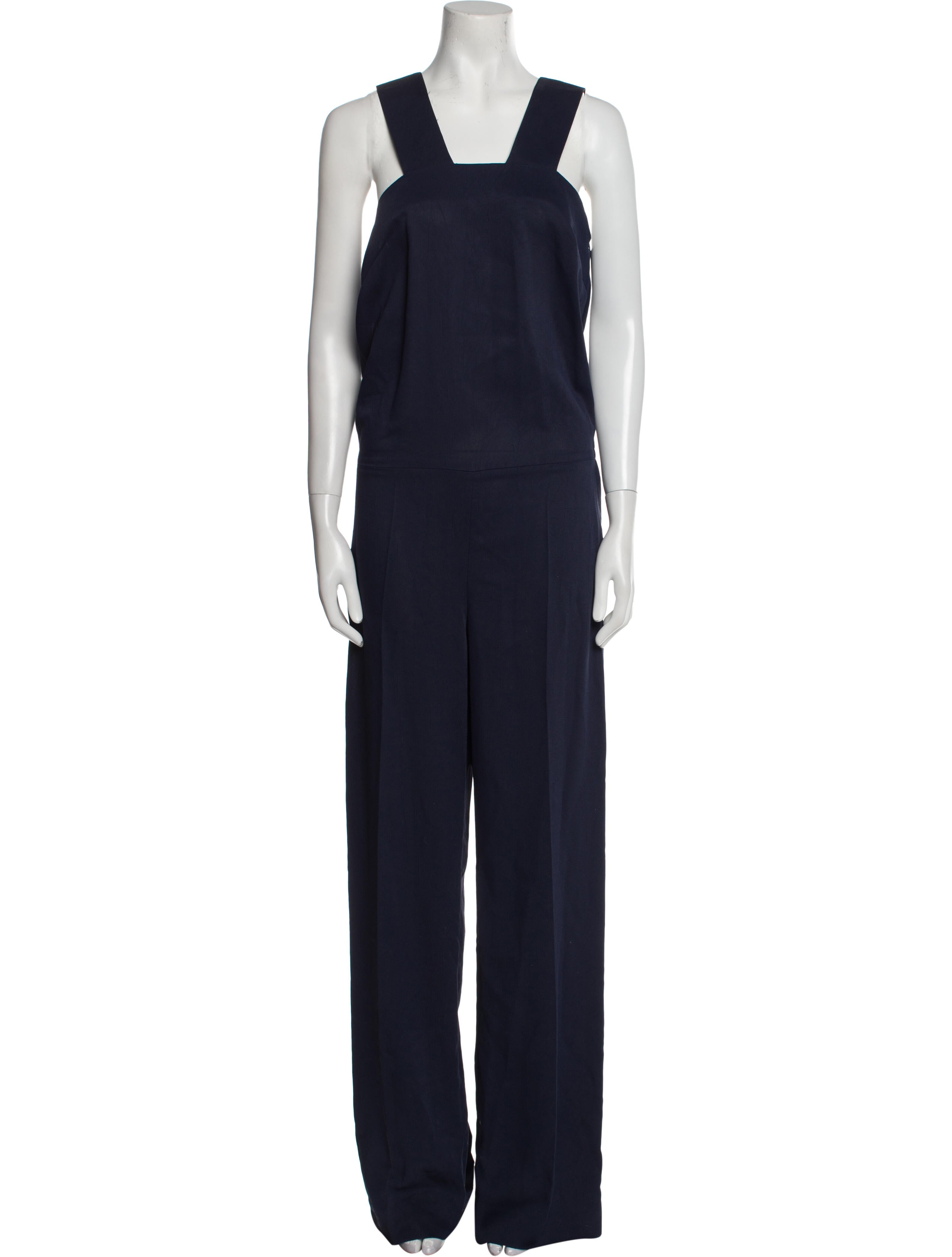 Derek Lam 10 Crosby Square Neckline Jumpsuit