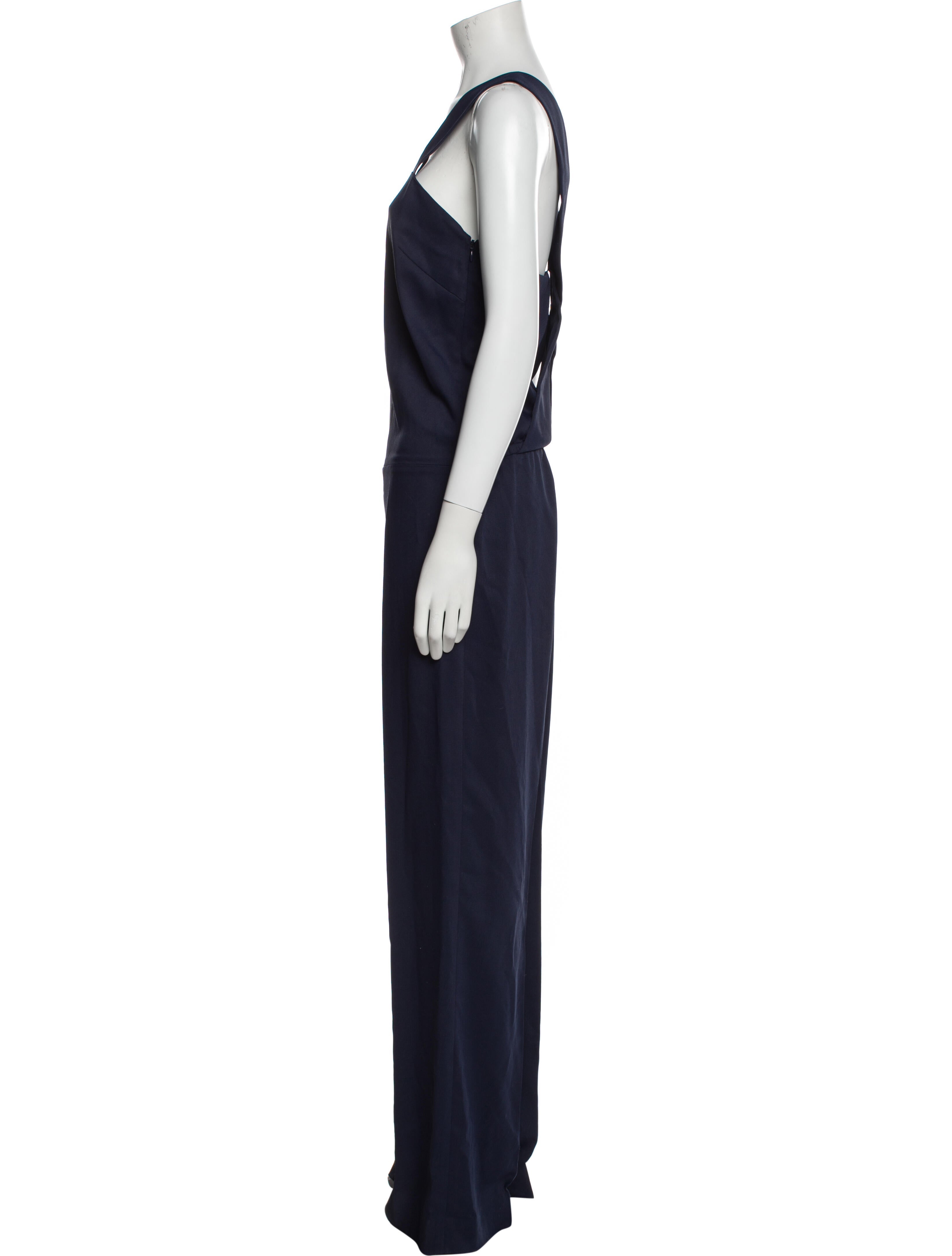 Derek Lam 10 Crosby Square Neckline Jumpsuit