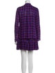 Derek Lam 10 Crosby Silk Houndstooth Print Skirt Set