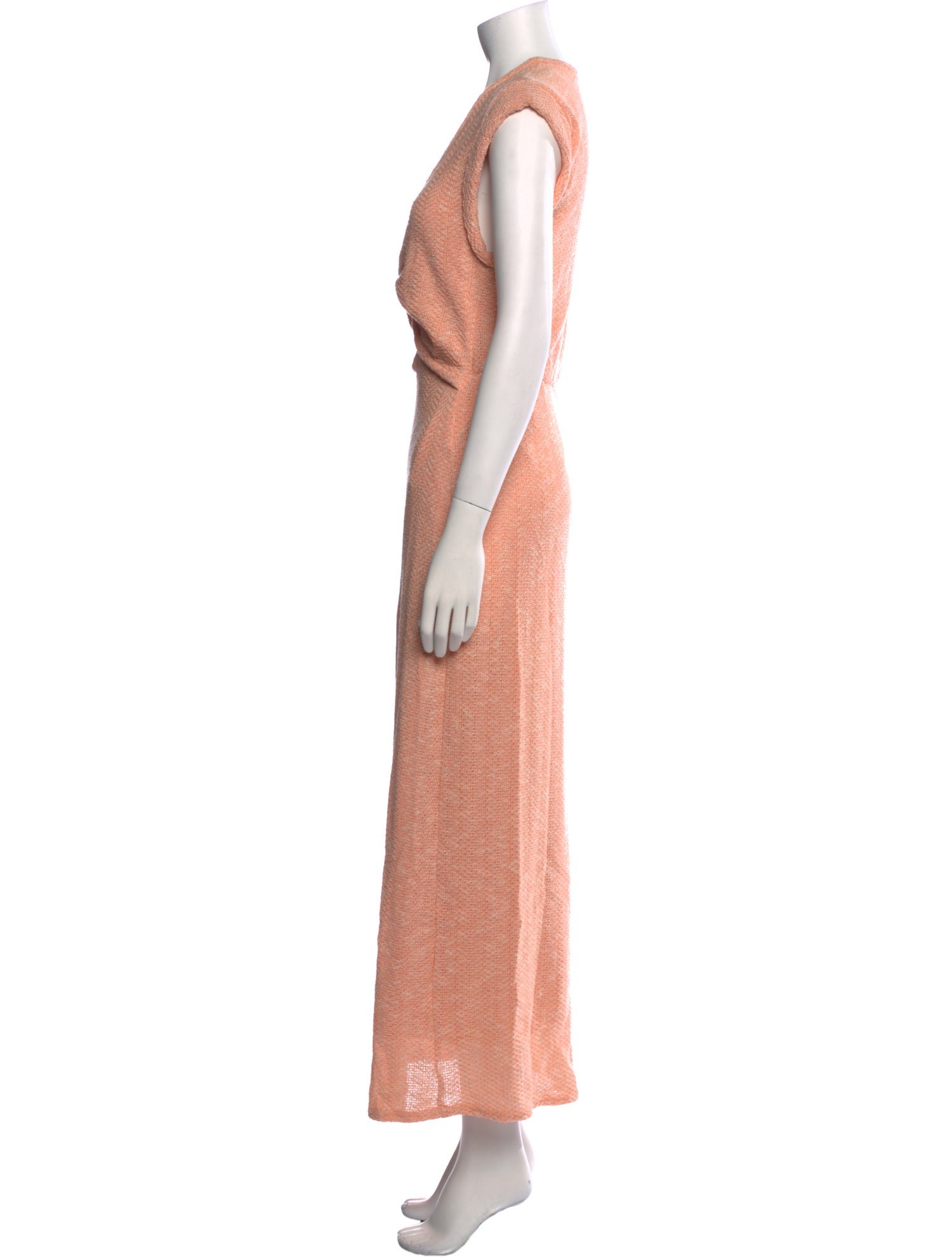 Derek Lam 10 Crosby V-Neck Long Dress