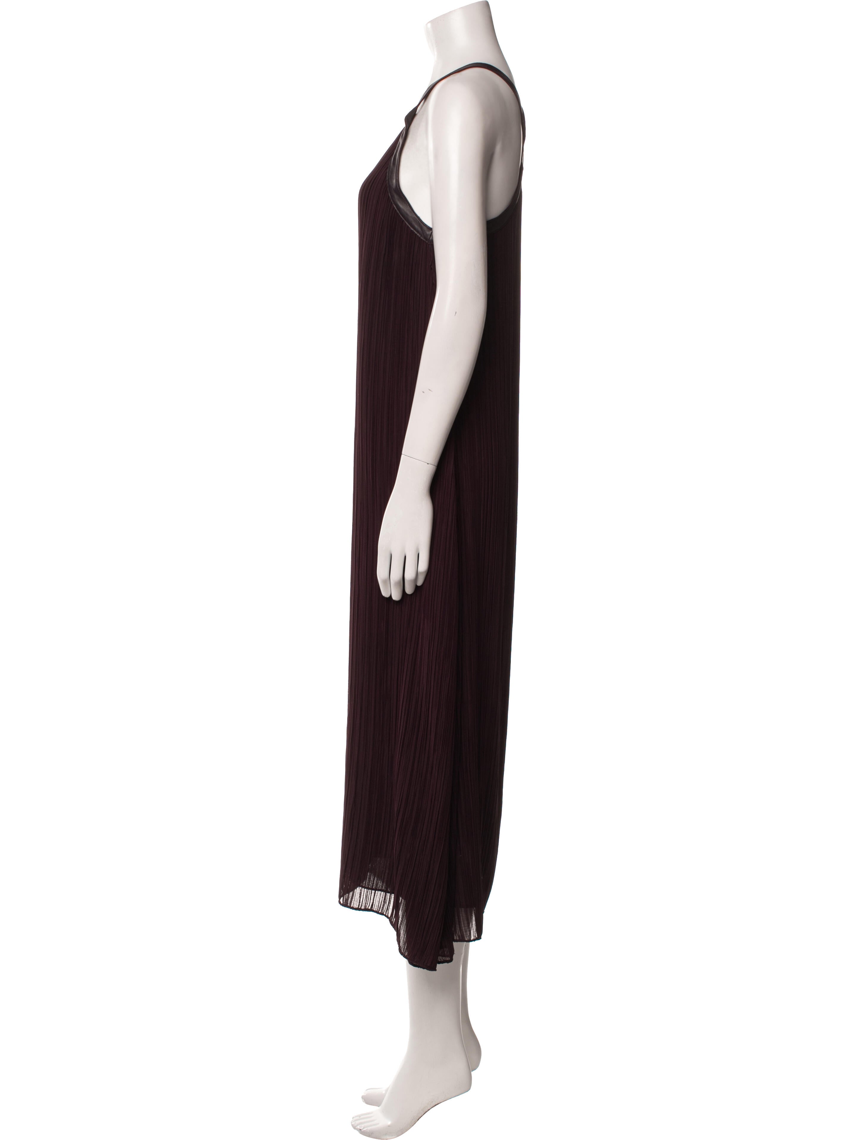 Derek Lam 10 Crosby Square Neckline Long Dress