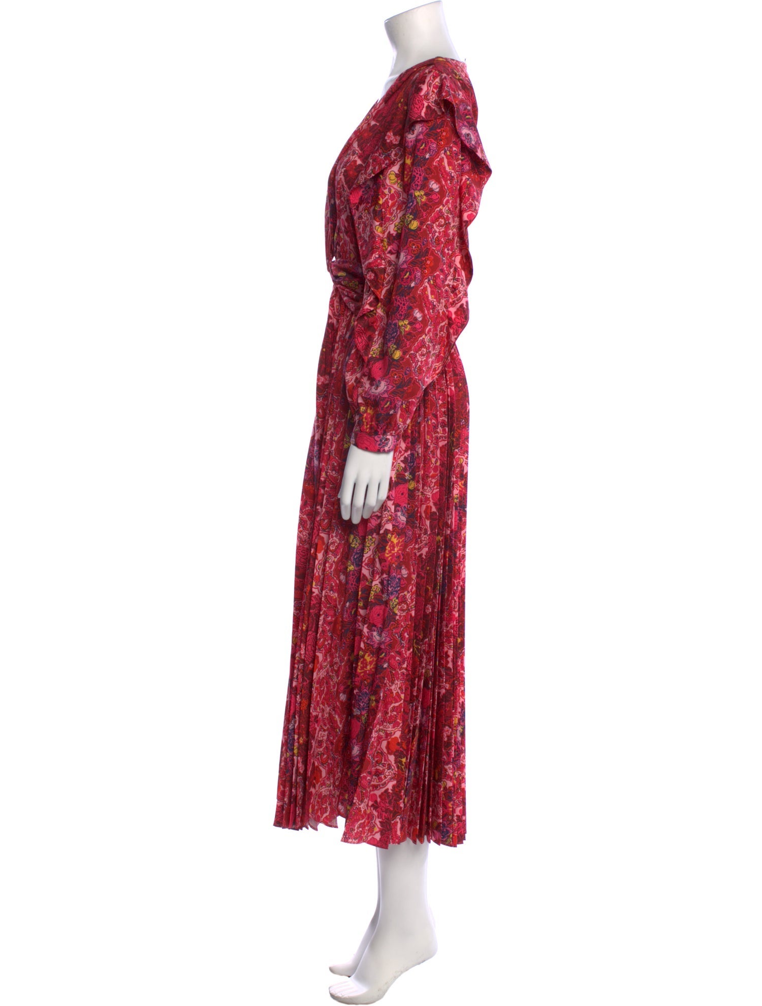 Derek Lam 10 Crosby Printed Long Dress w/ Tags