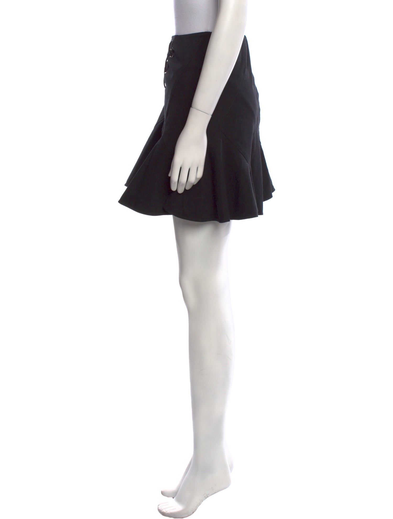 Derek Lam 10 Crosby Ruffle Embellishment Mini Skirt