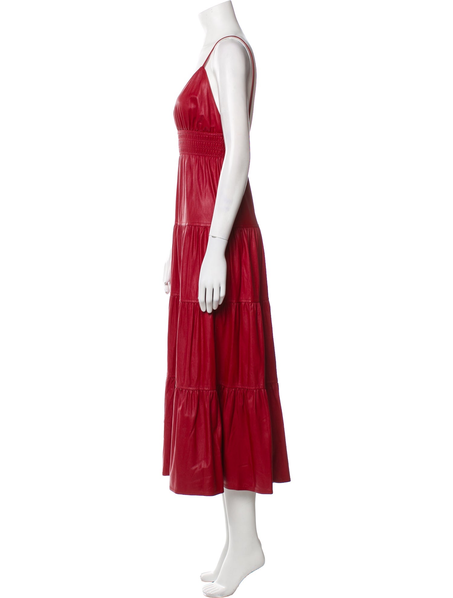 Derek Lam 10 Crosby V-Neck Long Dress