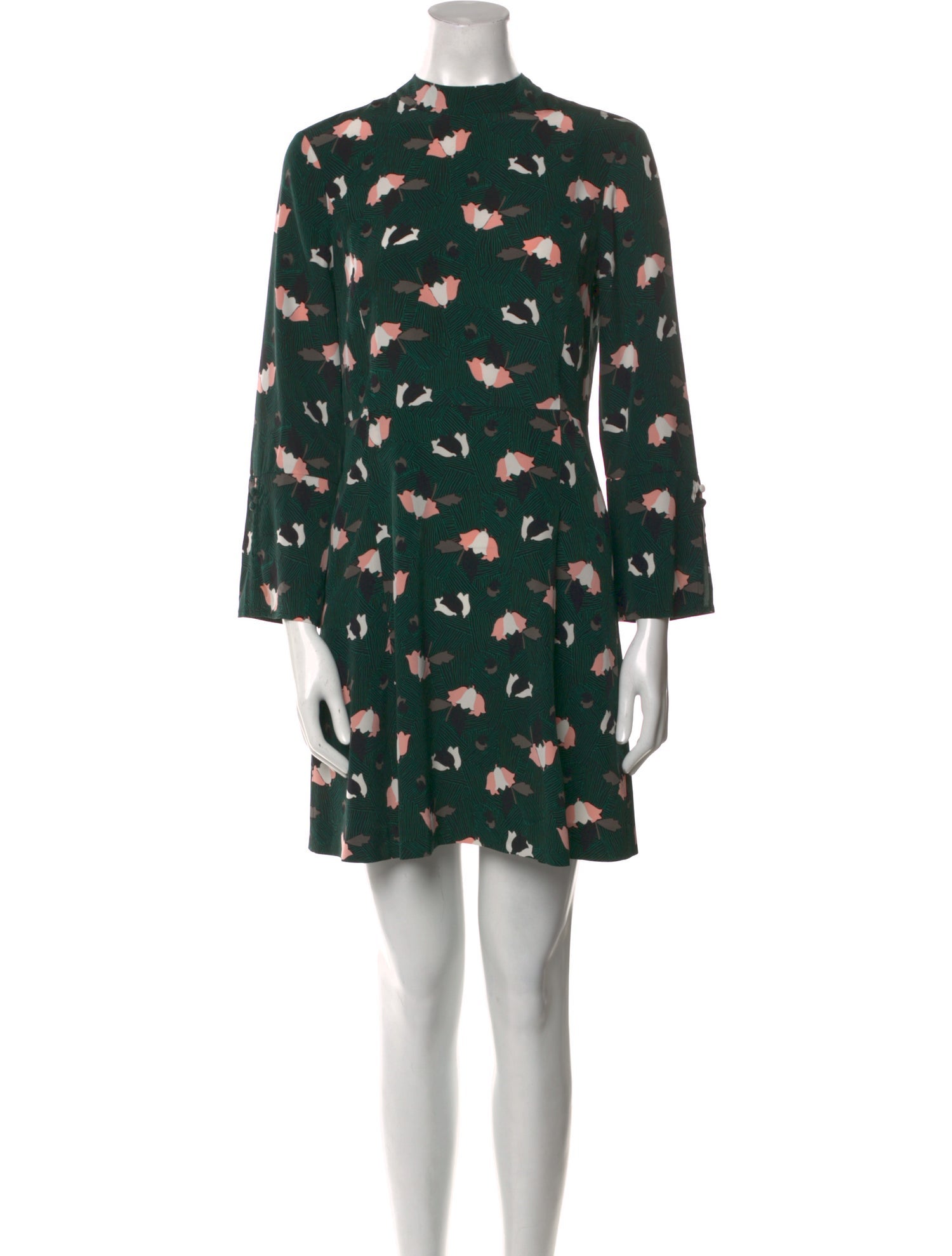 Derek Lam 10 Crosby Silk Mini Dress