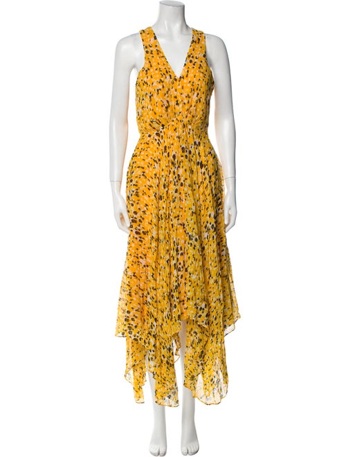Derek Lam 10 Crosby Printed Long Dress