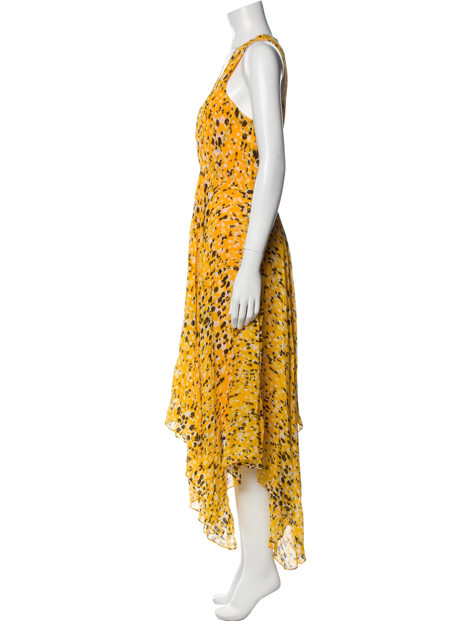 Derek Lam 10 Crosby Printed Long Dress