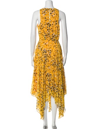 Derek Lam 10 Crosby Printed Long Dress