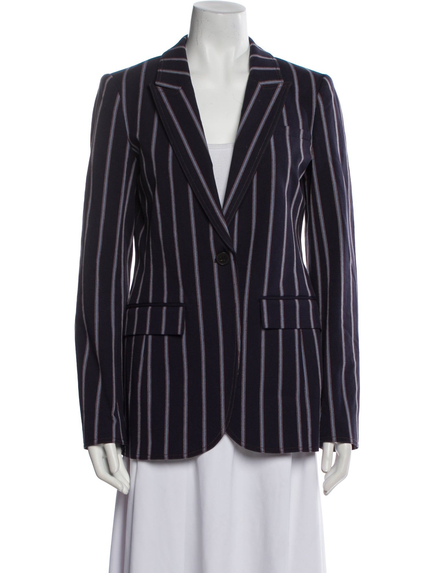 Derek Lam 10 Crosby Striped Blazer