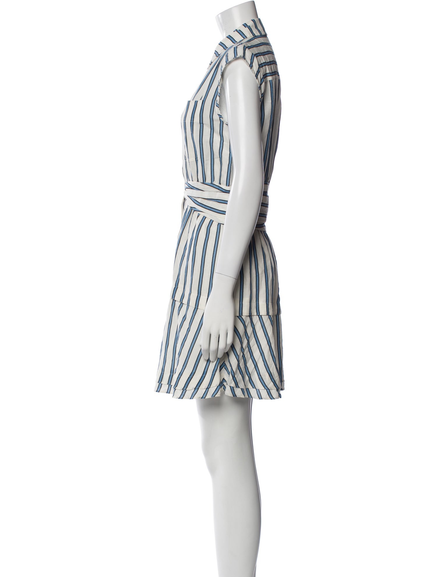 Derek Lam 10 Crosby Striped Mini Dress
