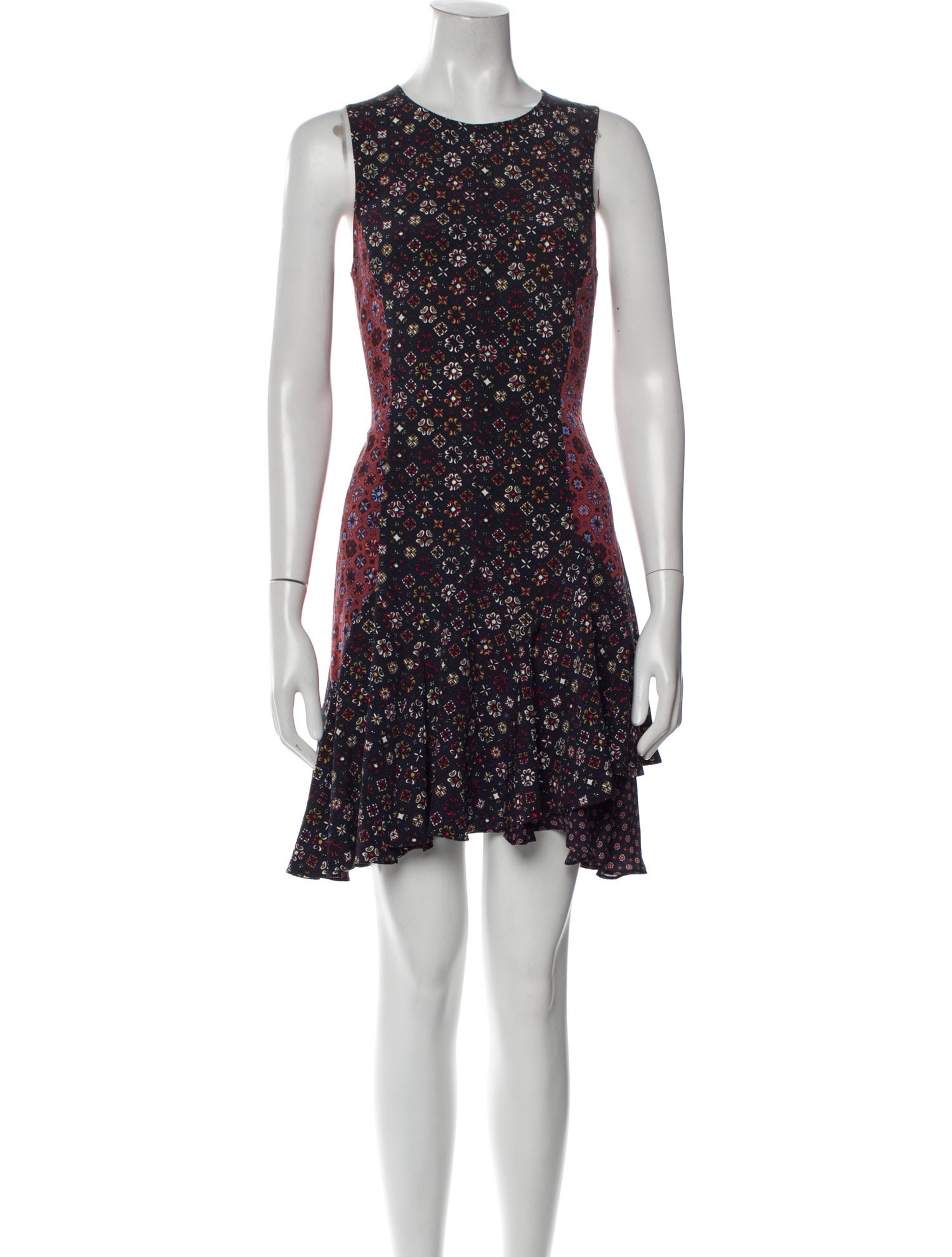 Derek Lam 10 Crosby Silk Mini Dress