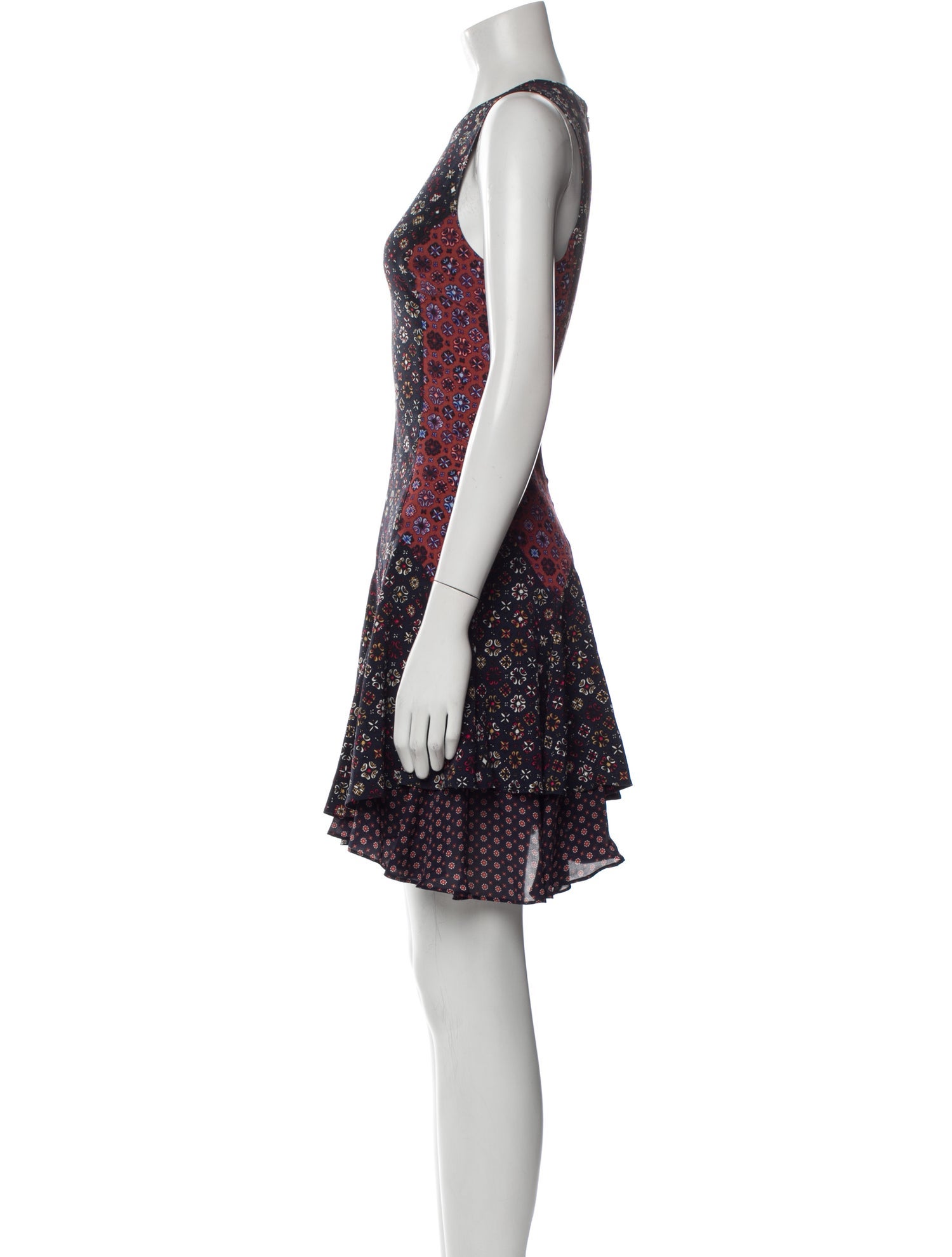 Derek Lam 10 Crosby Silk Mini Dress