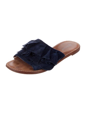 Derek Lam 10 Crosby Suede Slides