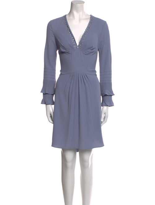 Derek Lam 10 Crosby V-Neck Knee-Length Dress