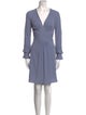 Derek Lam 10 Crosby V-Neck Knee-Length Dress