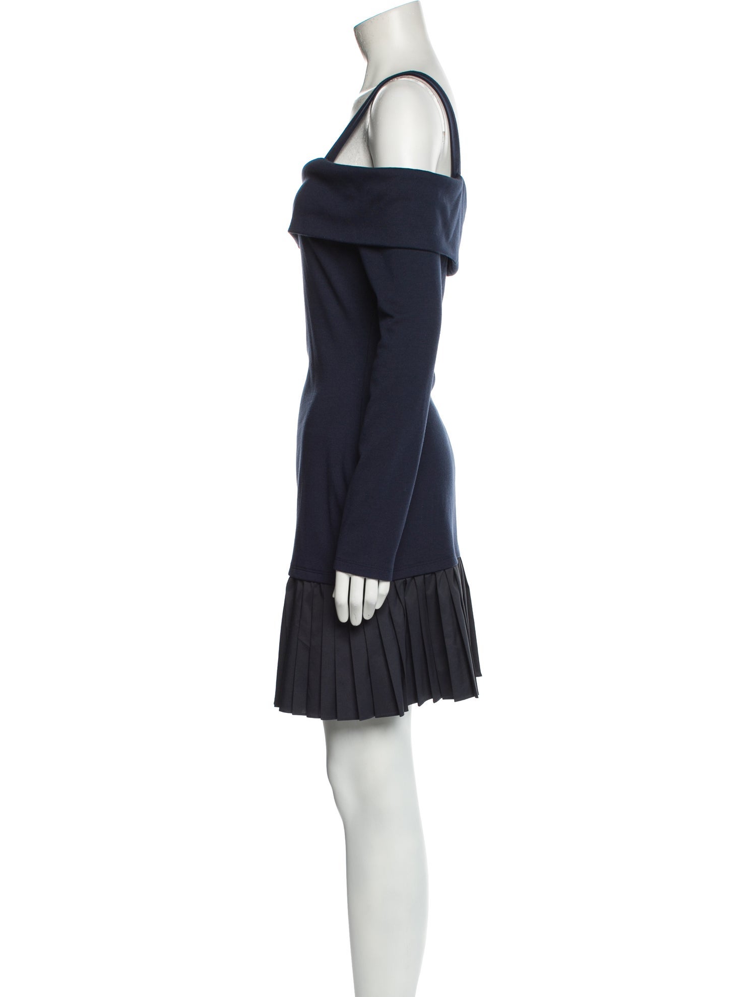 Derek Lam 10 Crosby Square Neckline Mini Dress