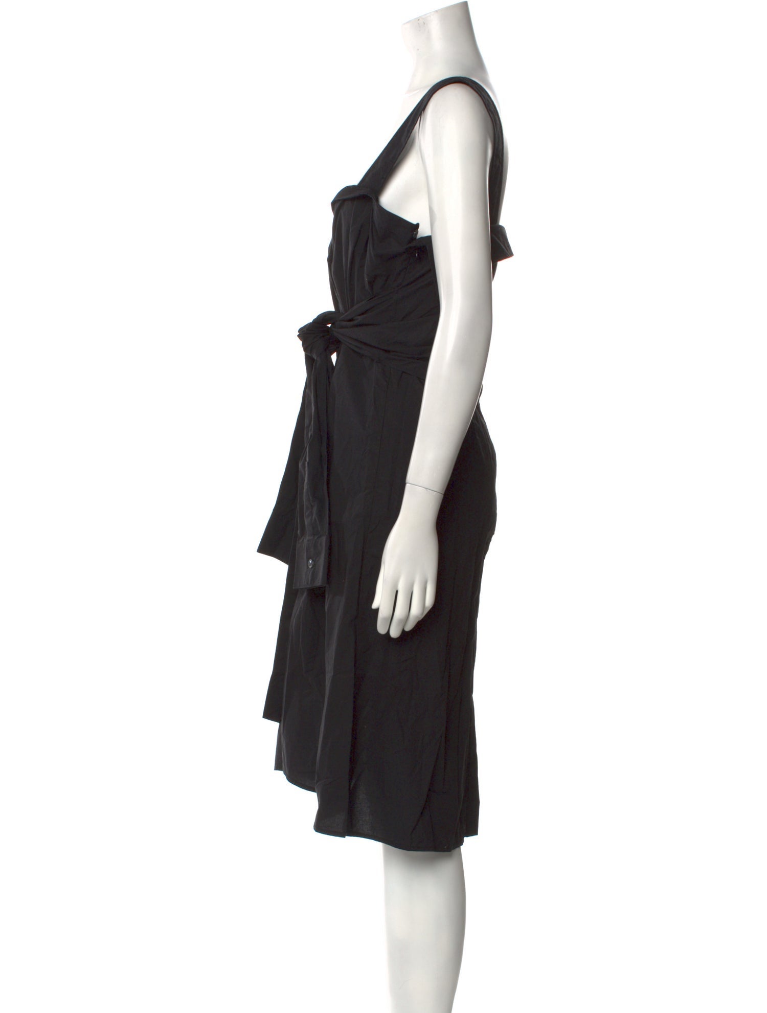 Derek Lam 10 Crosby Square Neckline Knee-Length Dress