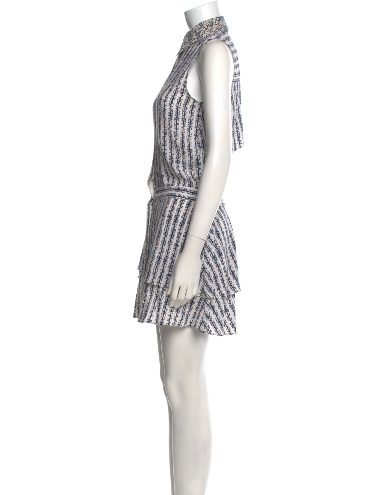 Derek Lam 10 Crosby Silk Mini Dress