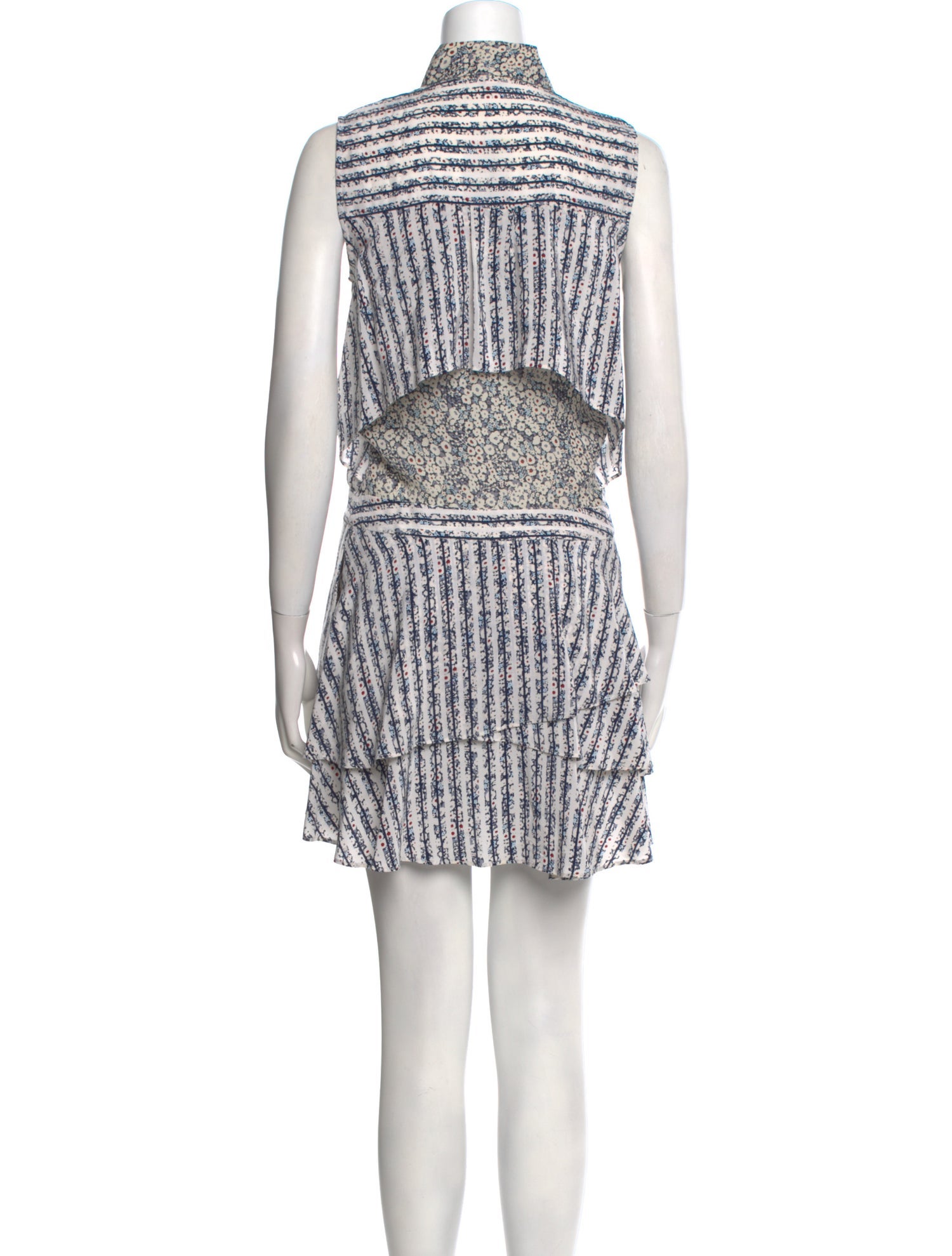 Derek Lam 10 Crosby Silk Mini Dress