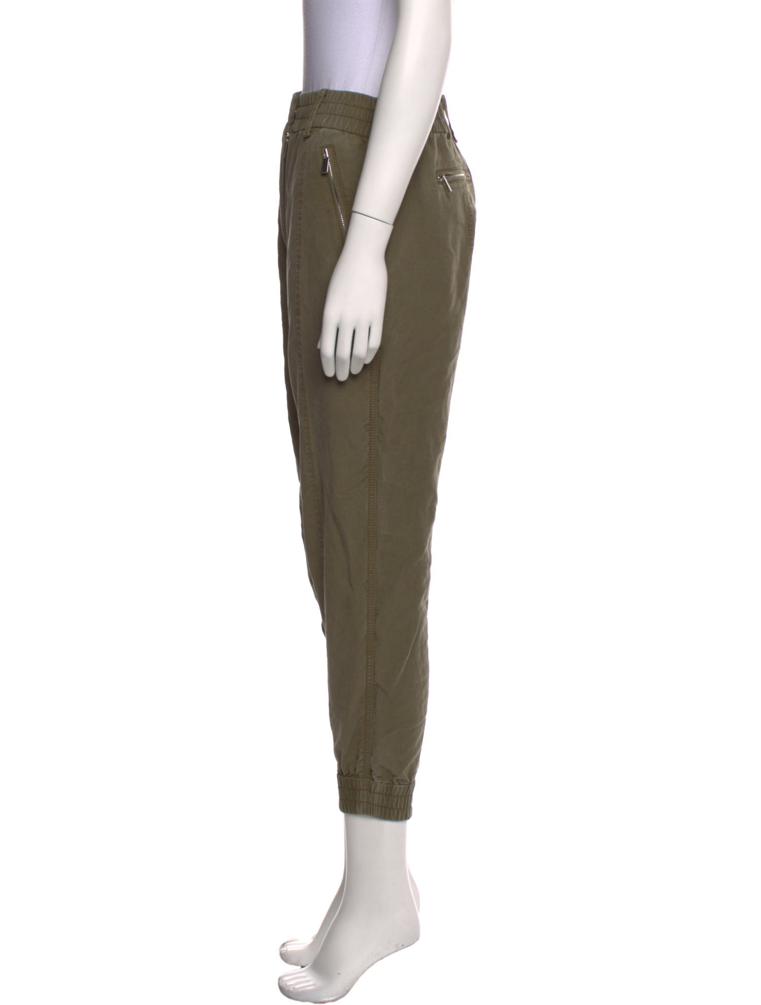 Derek Lam 10 Crosby Linen Skinny Leg Pants