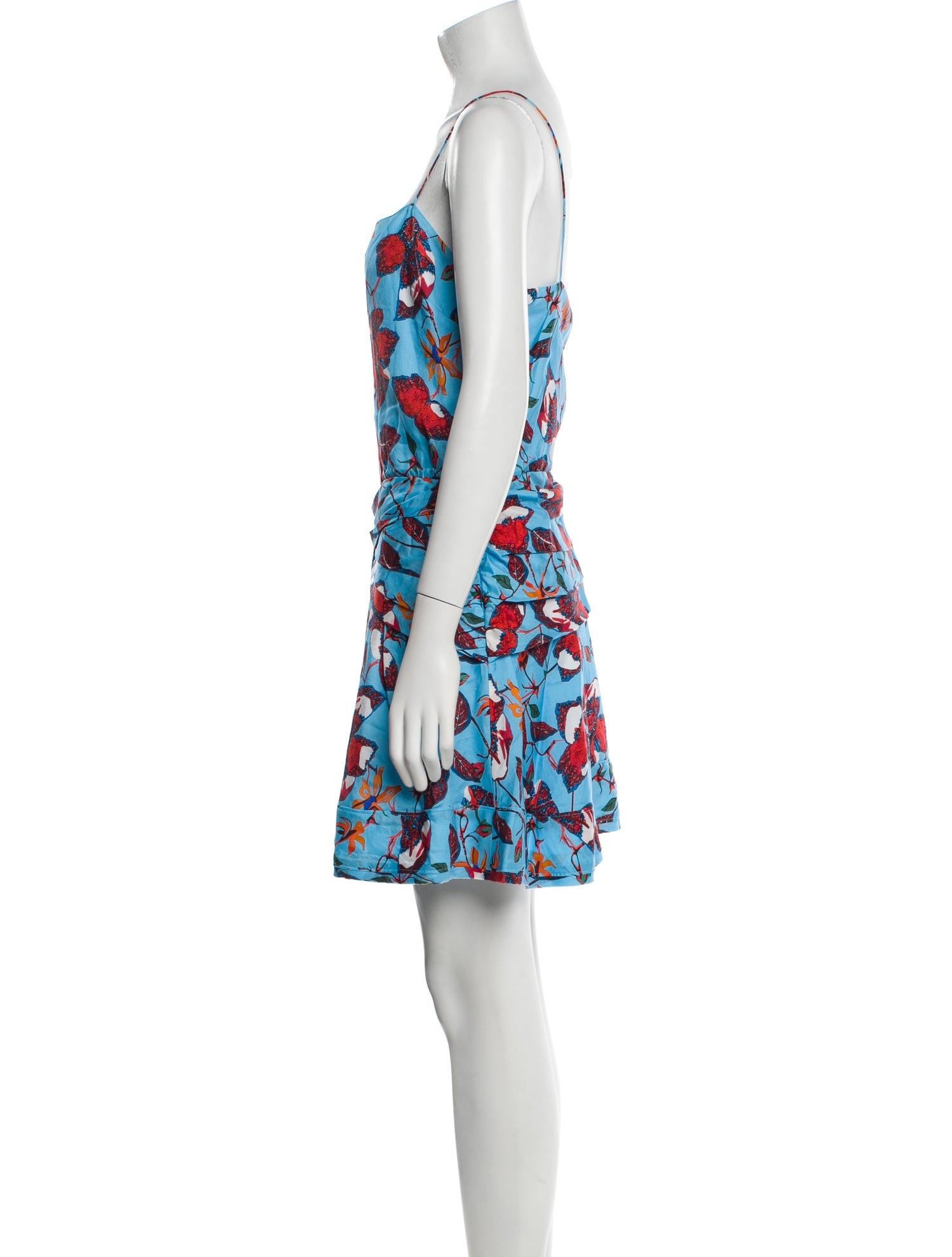 Derek Lam 10 Crosby Floral Print Mini Dress w/ Tags