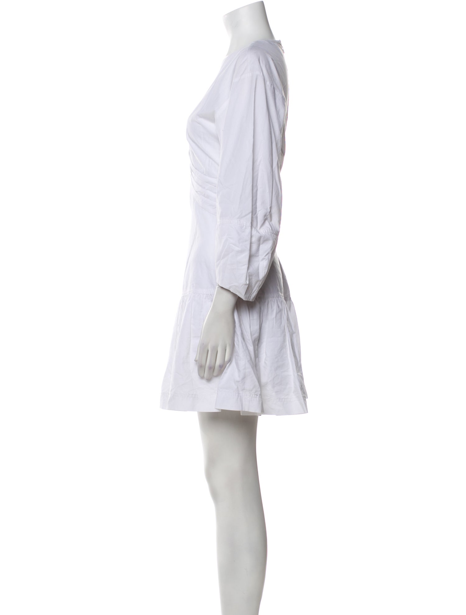 Derek Lam 10 Crosby V-Neck Mini Dress