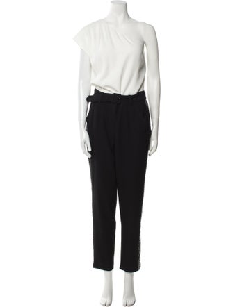 Derek Lam 10 Crosby One-Shoulder Jumpsuit