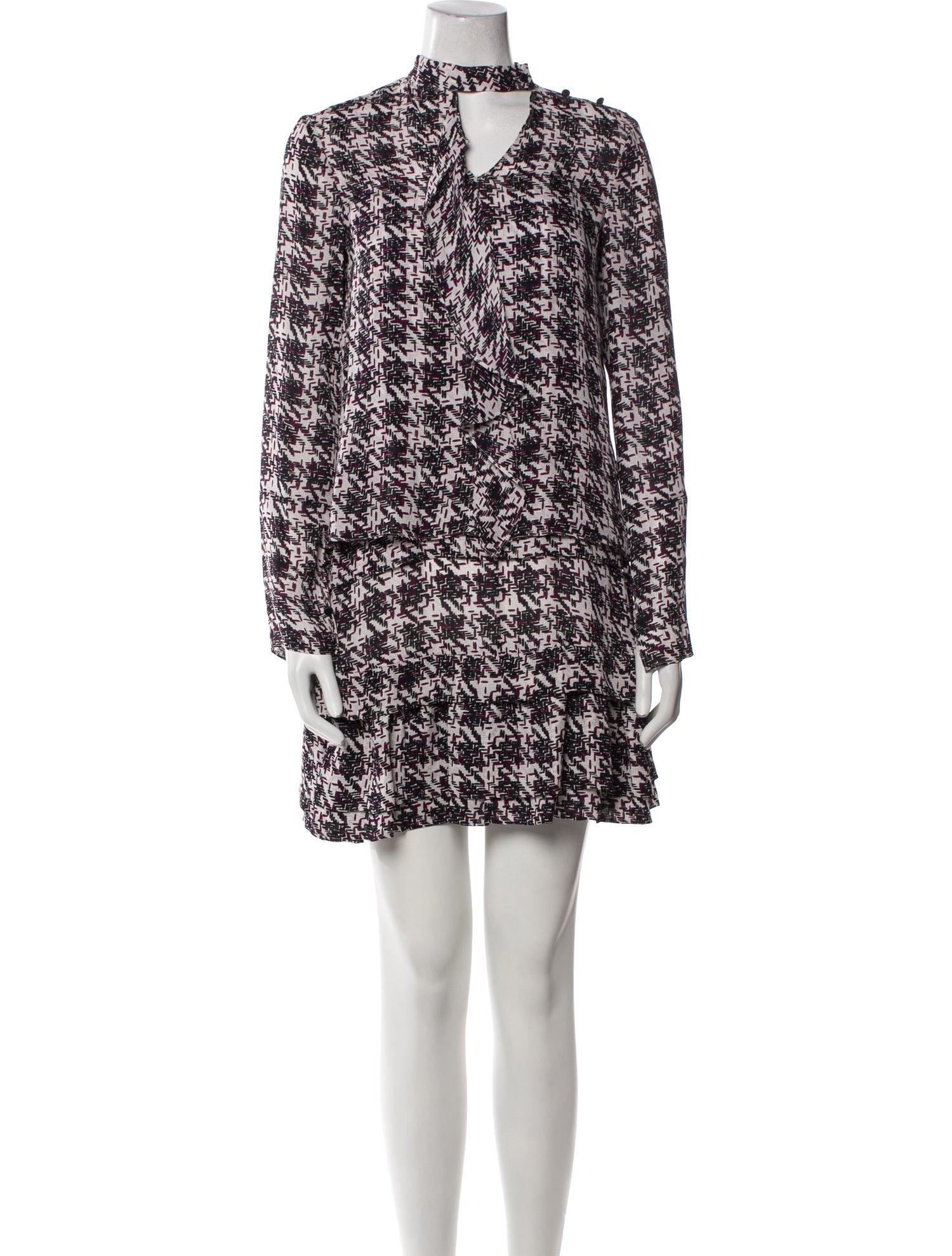 Derek Lam 10 Crosby Dress w/ Blouse Silk Dress Set