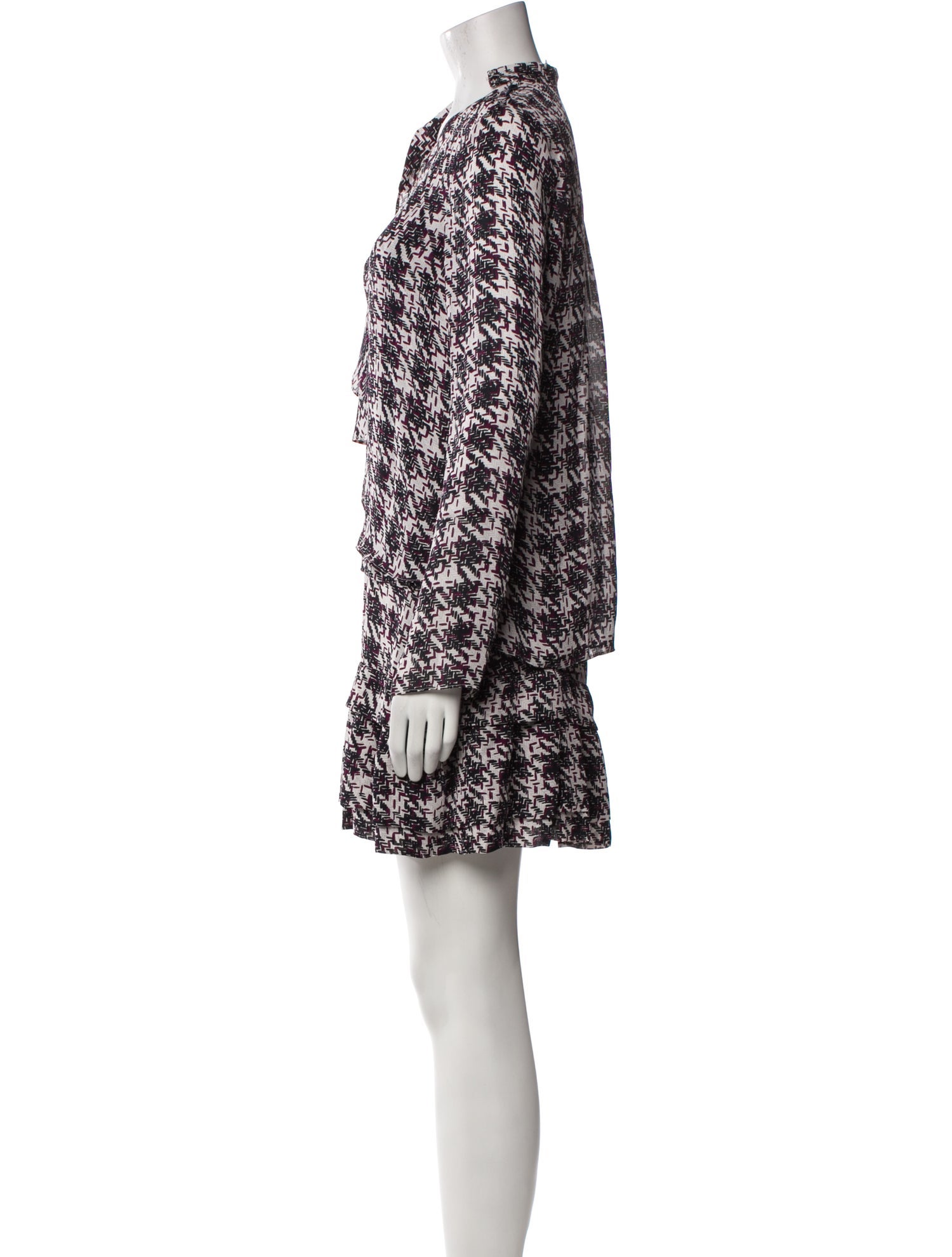 Derek Lam 10 Crosby Dress w/ Blouse Silk Dress Set