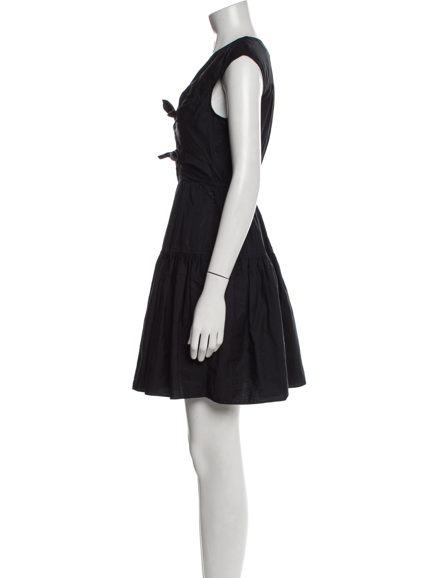 Derek Lam 10 Crosby V-Neck Mini Dress