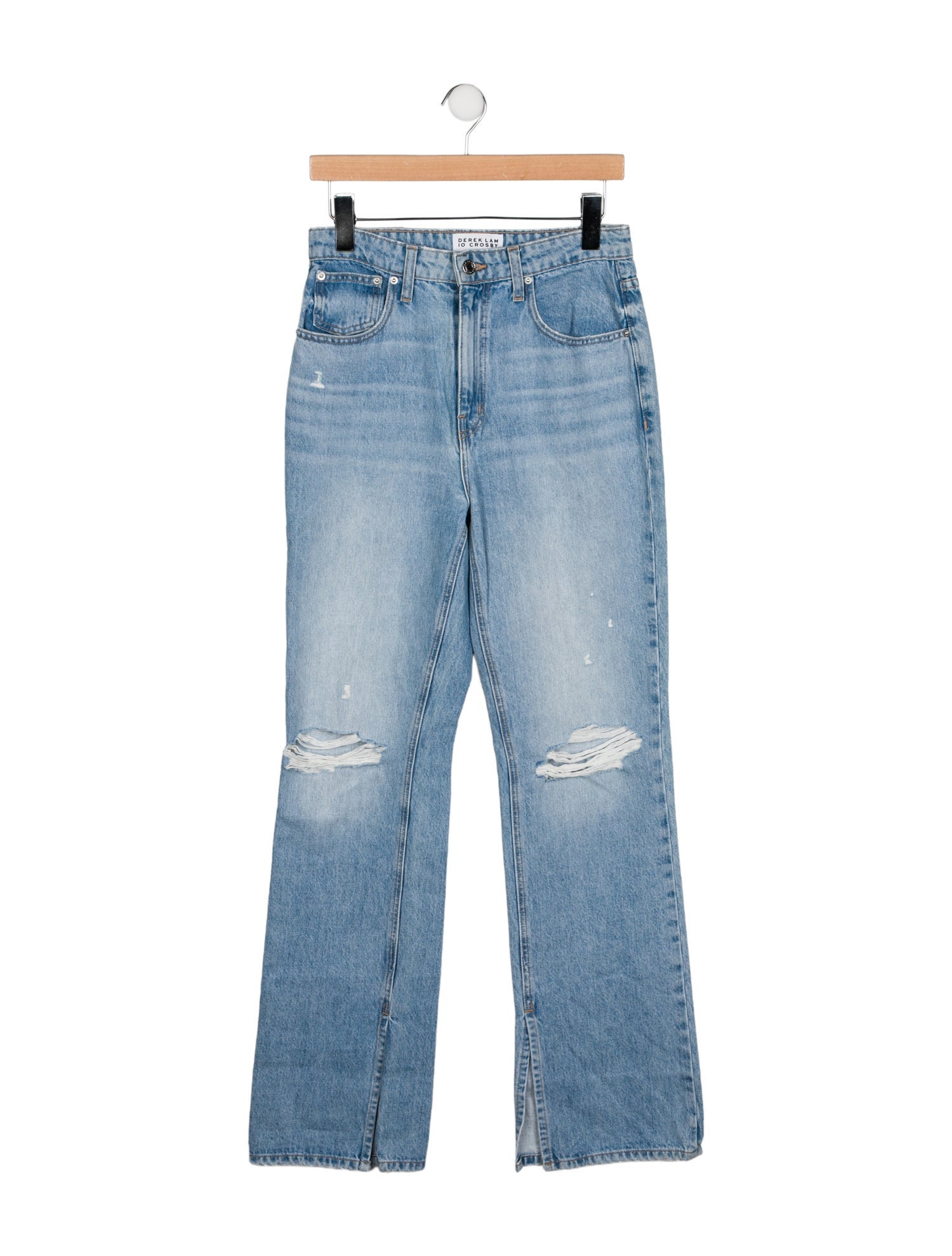 Derek Lam 10 Crosby High-Rise Wide Leg Jeans