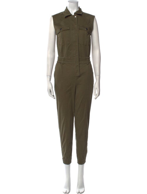 Derek Lam 10 Crosby Mock Neck Jumpsuit