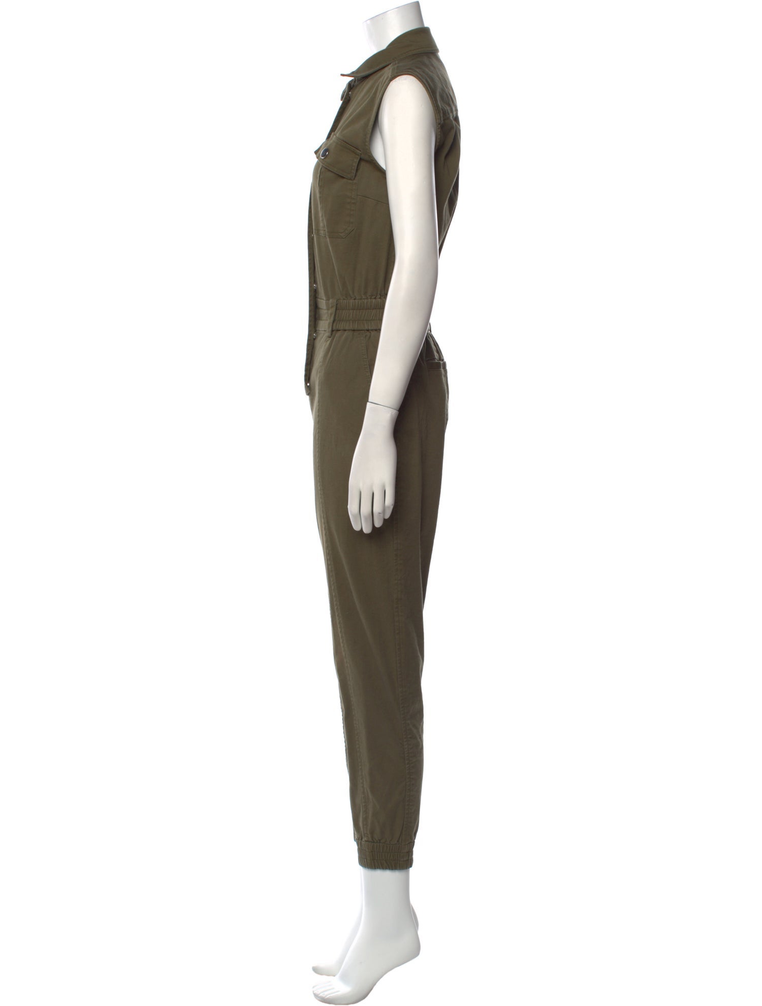 Derek Lam 10 Crosby Mock Neck Jumpsuit