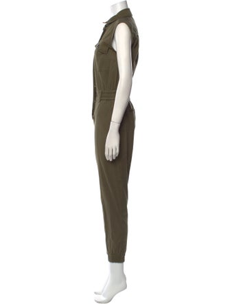 Derek Lam 10 Crosby Mock Neck Jumpsuit