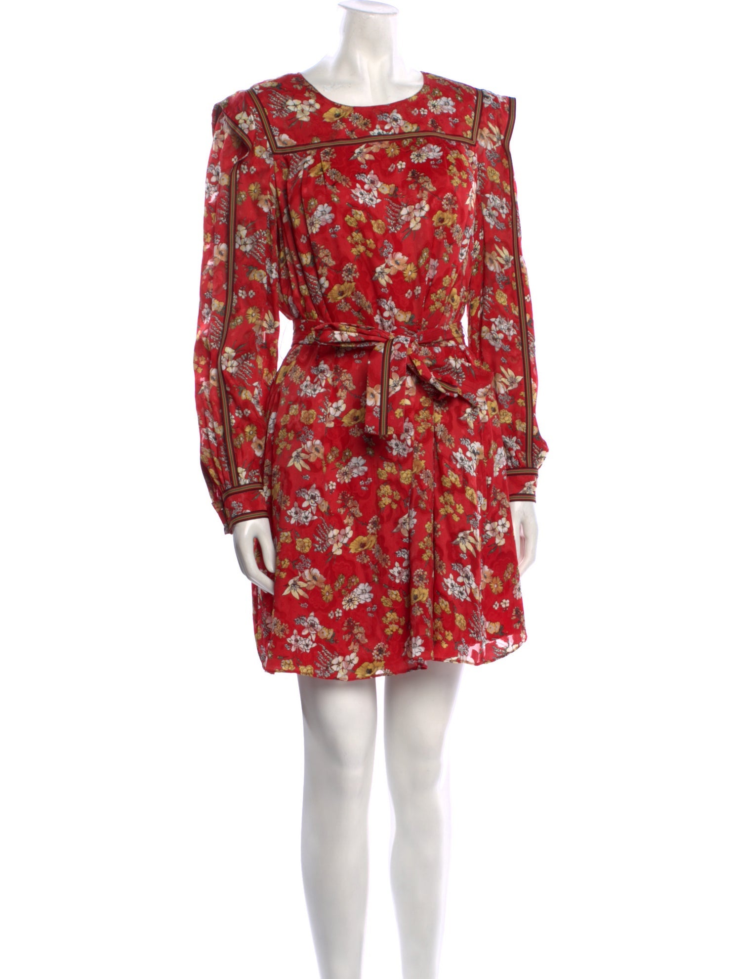 Derek Lam 10 Crosby Floral Print Mini Dress