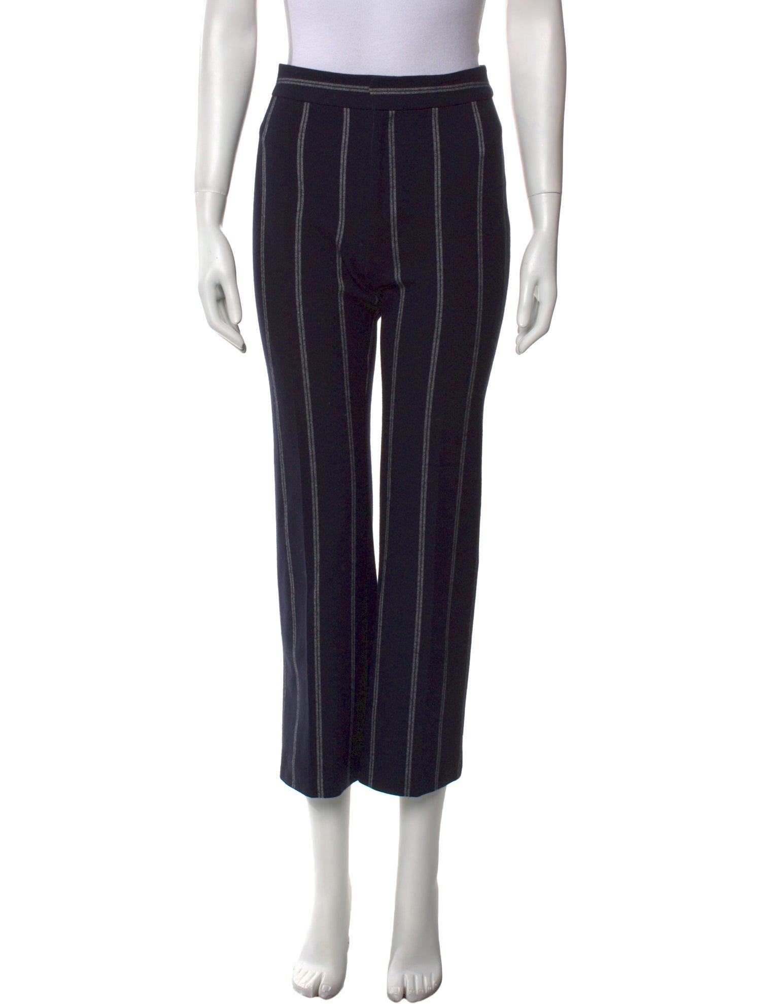 Derek Lam 10 Crosby Striped Wide Leg Pants