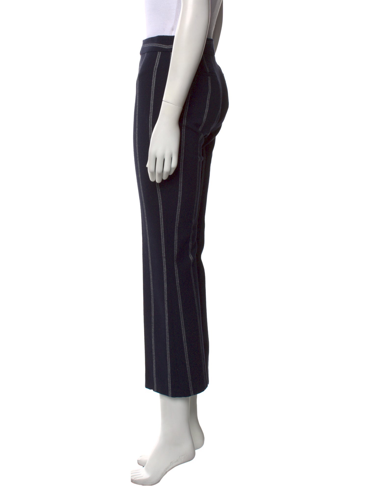 Derek Lam 10 Crosby Striped Wide Leg Pants