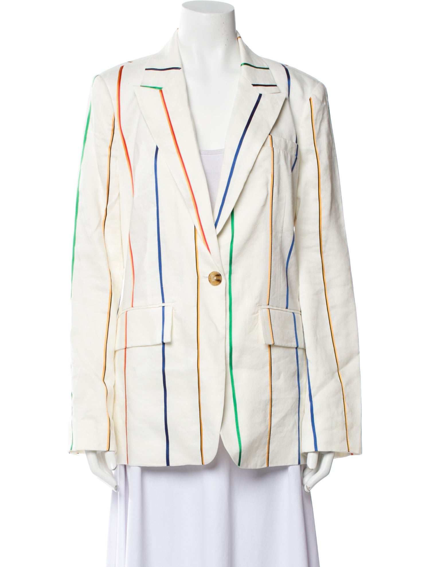 Derek Lam 10 Crosby Striped Blazer