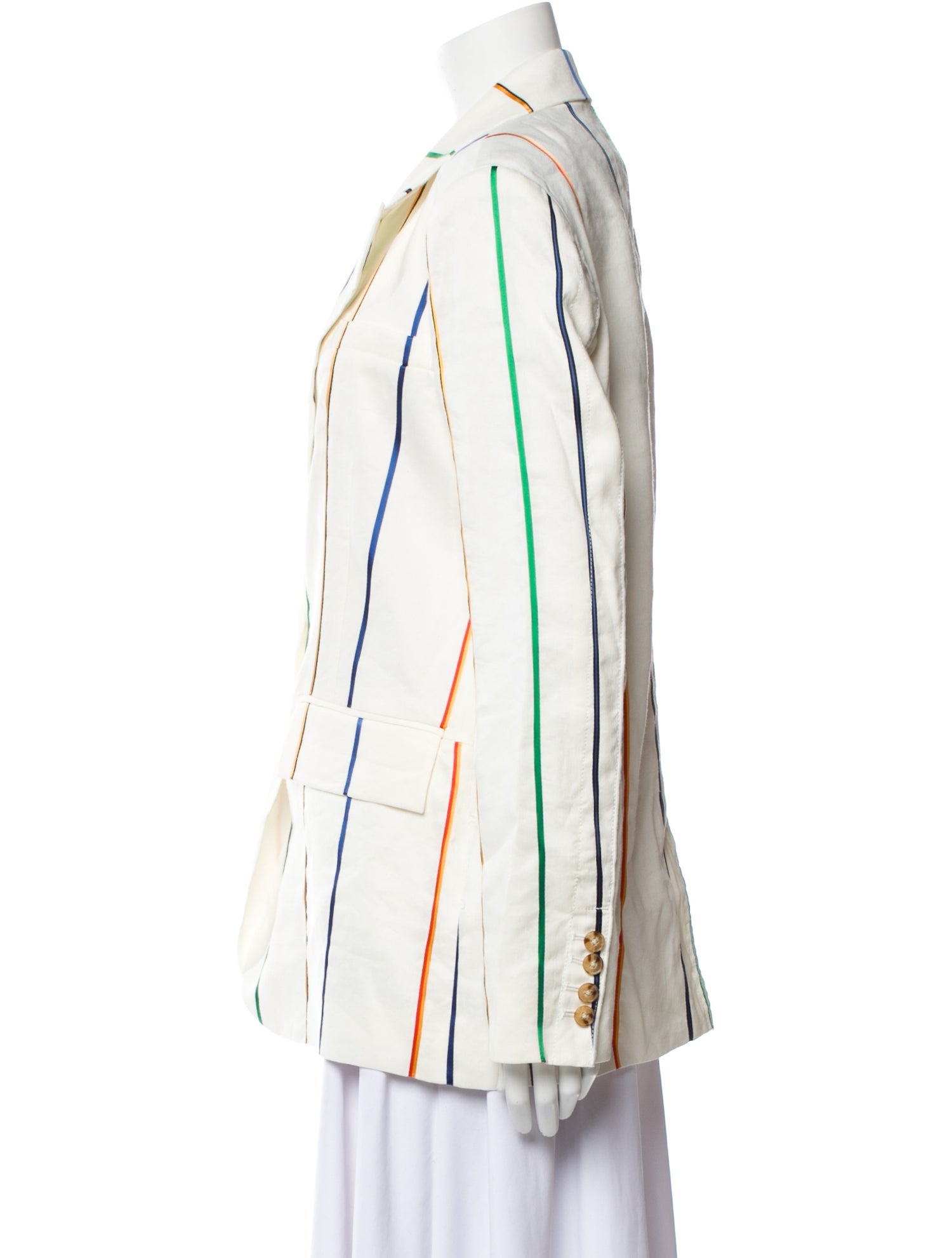 Derek Lam 10 Crosby Striped Blazer
