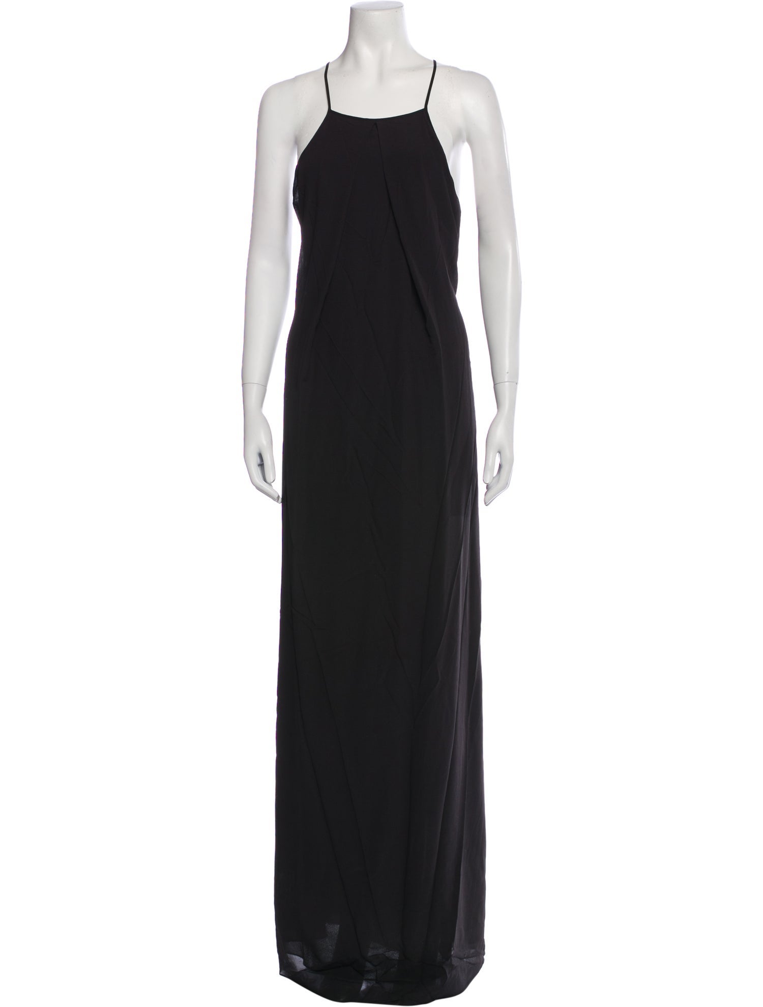 Derek Lam 10 Crosby Square Neckline Long Dress
