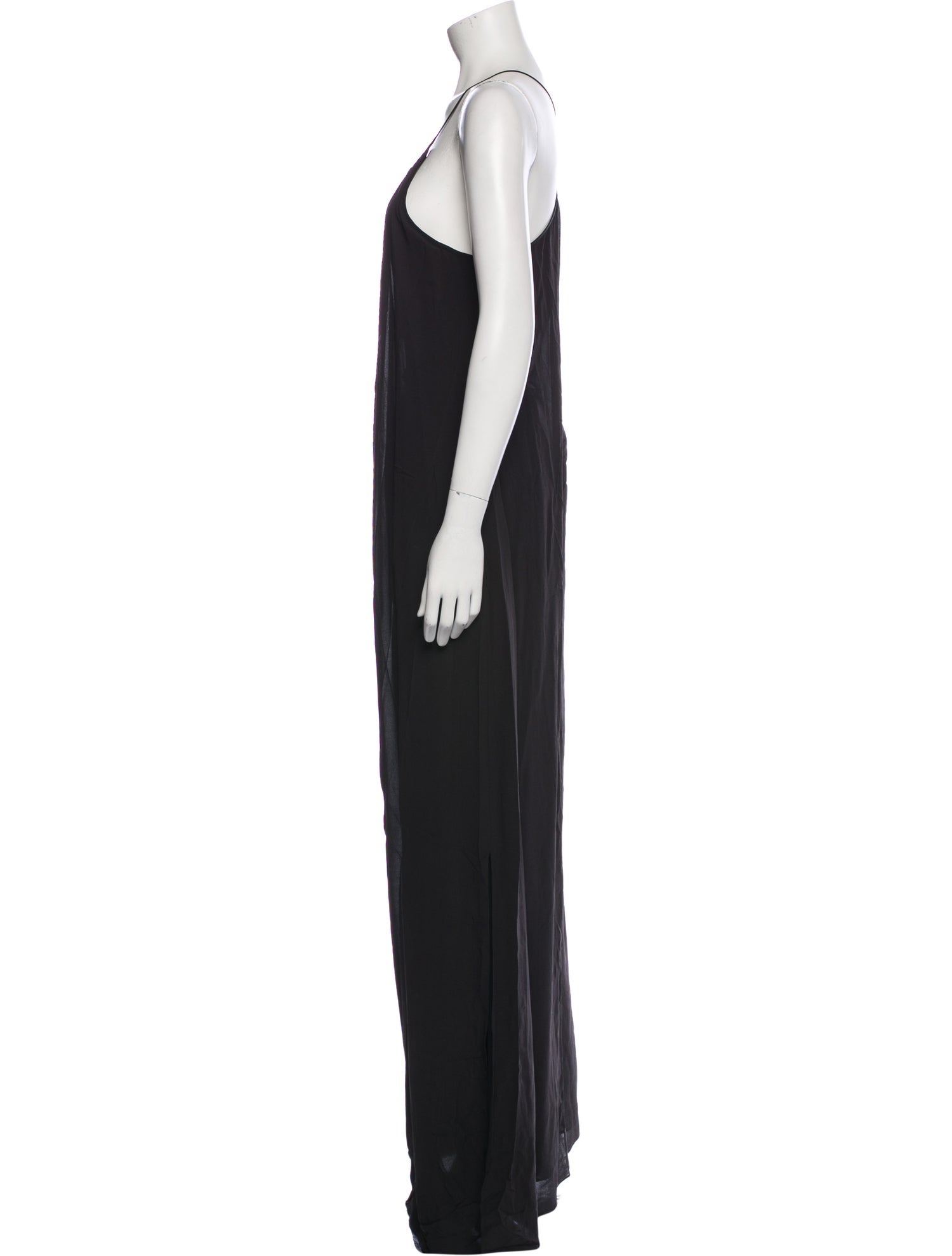Derek Lam 10 Crosby Square Neckline Long Dress